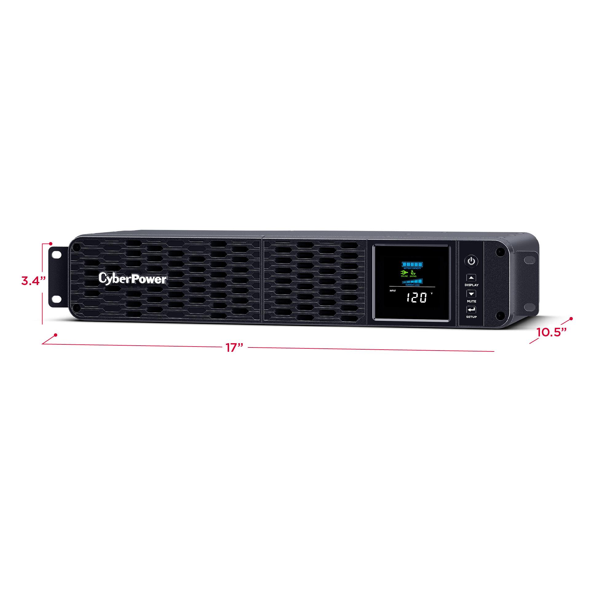 1500VA/100W 2U Rackmount UPS